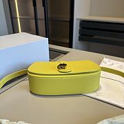 Fortok Celine Tabou Crossbody Handbag Yellow 20*11*6cm - 6