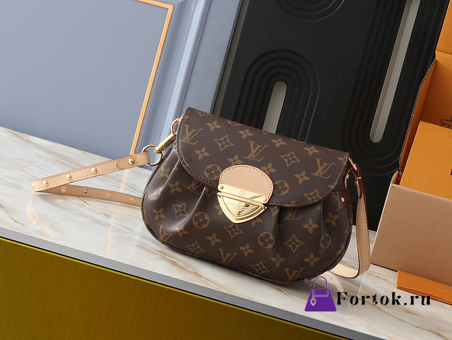 Fortok Louis Vuitton Sunset Bag Monogram Canvas Brown 27 x 18 x 3cm - 1