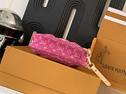 Fortok Louis Vuitton Sunset Bag Denim Pink 27 x 18 x 3cm - 5