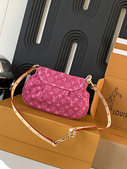 Fortok Louis Vuitton Sunset Bag Denim Pink 27 x 18 x 3cm - 2