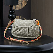 Fortok Louis Vuitton Sunset Bag Denim Grey 27 x 18 x 3cm - 3