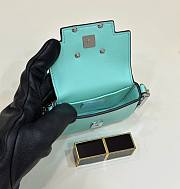 Fortok Fendi x Tiffany & Co. Nano Baguette Tiffany Blue 11x2.5x7cm - 6