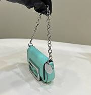Fortok Fendi x Tiffany & Co. Nano Baguette Tiffany Blue 11x2.5x7cm - 3