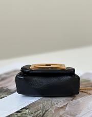 Fortok Fendi Nano Mamma Baguette Black 10x3x7cm - 3