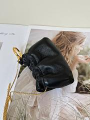 Fortok Fendi Nano Mamma Baguette Black 10x3x7cm - 6