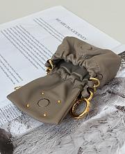 Fortok Fendi Nano Mamma Baguette Etoupe 10x3x7cm - 5