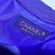 Fortok Chanel XXL Flap Airport Bag Purple 46x27x13cm - 2