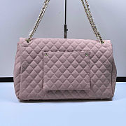 Fortok Chanel XXL Flap Airport Bag Dusty Blush 46x27x13cm  - 5