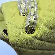 Fortok Chanel XXL Flap Airport Bag Green 46x27x13cm - 5