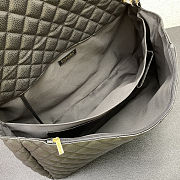 Fortok Chanel XXL Flap Airport Bag Black 46x27x13cm - 2