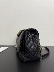 Fortok Chanel XXL Flap Airport Bag Black 44*27cm - 6