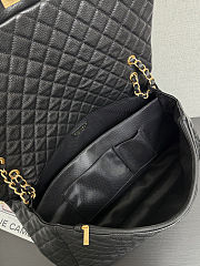 Fortok Chanel XXL Flap Airport Bag Black 44*27cm - 3