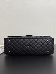 Fortok Chanel XXL Flap Airport Bag Black 44*27cm - 2