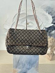 Fortok Chanel Denimpression XXL Flap Bag 39×26×11cm - 1