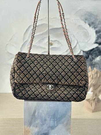 Fortok Chanel Denimpression XXL Flap Bag 39×26×11cm