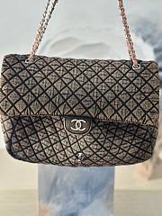 Fortok Chanel Denimpression XXL Flap Bag 39×26×11cm - 4