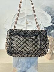 Fortok Chanel Denimpression XXL Flap Bag 39×26×11cm - 3
