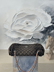 Fortok Chanel Denimpression Flap Bag 33×20×10cm - 5