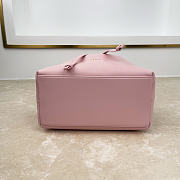 Fortok Dior Bucket Bag Pink Cowhide 24 * 27 * 12.5cm - 4