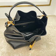 Fortok Dior Bucket Bag Black Cowhide 24 * 27 * 12.5cm - 5