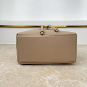 Fortok Dior Bucket Bag Beige Cowhide 24 * 27 * 12.5cm - 3