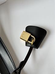 Fortok Celine Cabas 16 Leather Tote Black Calfskin 37x29x12cm - 6