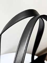 Fortok Celine Cabas 16 Leather Tote Black Calfskin 37x29x12cm - 3