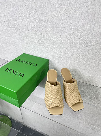 Fortok Bottega Veneta Knot Mule Cane sugar 9cm
