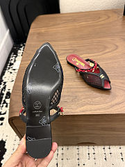 Fortok Chanel Coco Beach 2026 Collection Mules Black Flats - 3