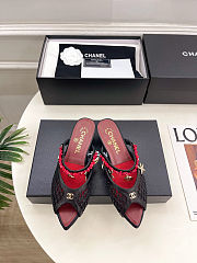 Fortok Chanel Coco Beach 2026 Collection Mules Black 3.5mm - 1