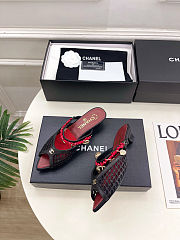 Fortok Chanel Coco Beach 2026 Collection Mules Black 3.5mm - 6