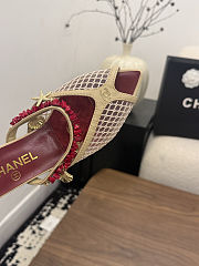 Fortok Chanel Coco Beach 2026 Collection Mules Beige 3.5mm - 2