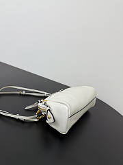 Fortok Miu Miu Caprice Clutch White 24×10×14cm - 6