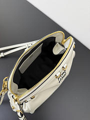 Fortok Miu Miu Caprice Clutch White 24×10×14cm - 3