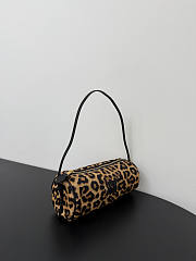 Fortok Miu Miu Leopard-print Calf Hair Shoulder Bag 22*9*9cm - 5