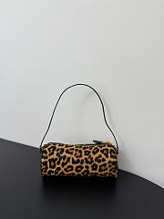 Fortok Miu Miu Leopard-print Calf Hair Shoulder Bag 22*9*9cm - 3