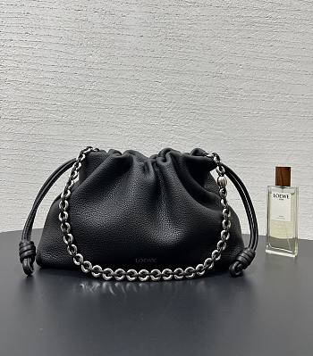 Fortok Loewe Flamenco Black Purse 30✕20✕10cm 