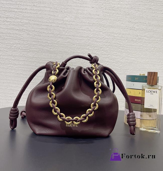 Fortok Loewe Flamenco Mini bag Lambskin 23x17x5.5cm - 1