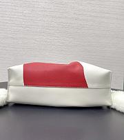 Fortok LOEWE Medium Lion Intarsio Flamenco Clutch Calfskin 30✕24.5✕10cm - 2