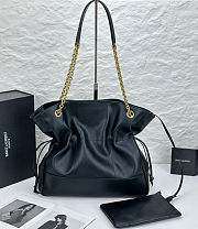 Fortok Saint Laurent YSL Jamie Shopping Black 35x35x10cm - 3