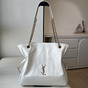 Fortok Saint Laurent YSL Jamie Shopping White 35x35x10cm - 1