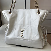 Fortok Saint Laurent YSL Jamie Shopping White 35x35x10cm - 2