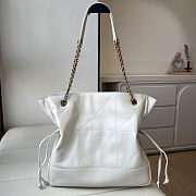 Fortok Saint Laurent YSL Jamie Shopping White 35x35x10cm - 5