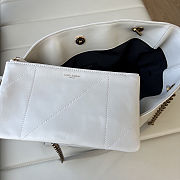 Fortok Saint Laurent YSL Jamie Shopping White 35x35x10cm - 3