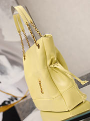 Fortok Saint Laurent YSL Jamie Shopping Soft Lemon 35x35x10cm - 4