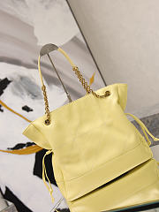 Fortok Saint Laurent YSL Jamie Shopping Soft Lemon 35x35x10cm - 2