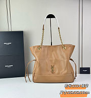 Fortok Saint Laurent YSL Jamie Shopping Brown Tan 35x35x10cm - 1