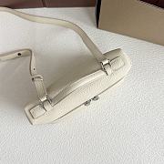 Fortok Loro Piana Extra Pocket L19 Grained Calfskin Cream 11 x 19 x 6.5cm  - 3