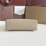 Fortok Loro Piana Extra Pocket L19 Grained Calfskin Cream Beige 11 x 19 x 6.5cm - 5