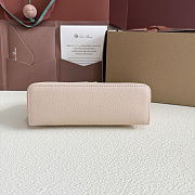 Fortok Loro Piana Extra Pocket L19 Grained Calfskin Feather Pink 11 x 19 x 6.5cm  - 4